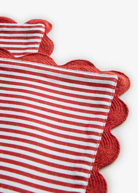 Bordstablett i v&auml;vt material av ekologisk bomull (2-pack), bonprix