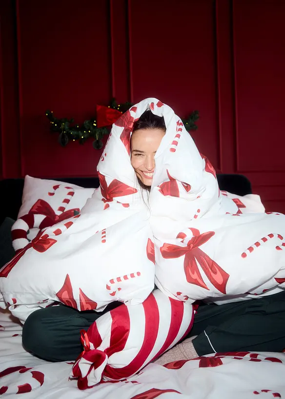 P&aring;slakanset med julmotiv, bonprix