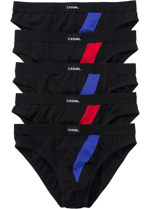 Kalsong med bomull (5-pack), bonprix