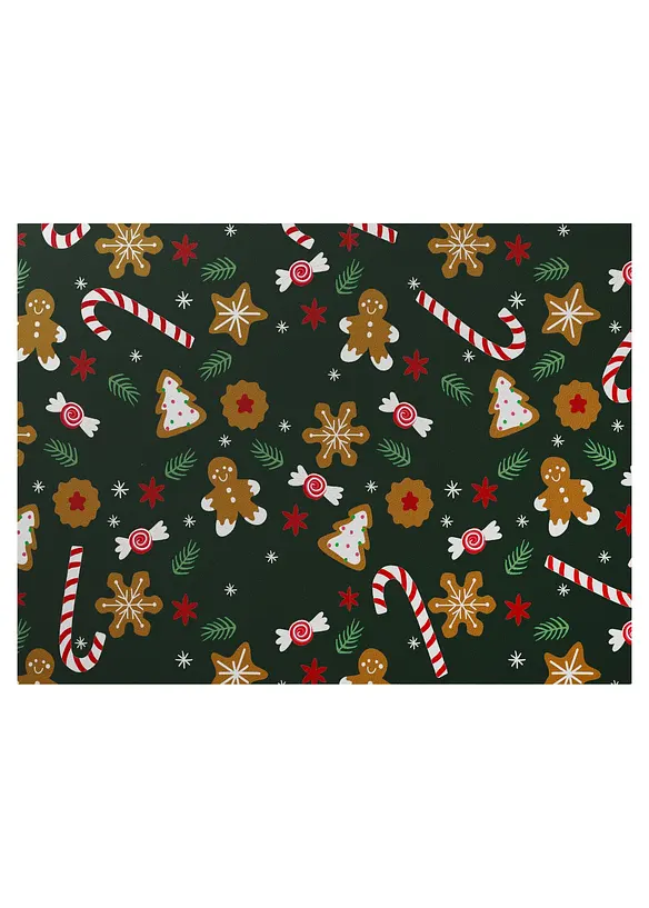 Tv&auml;ttbar d&ouml;rrmatta med julmotiv, bonprix