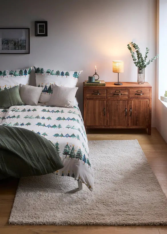 P&aring;slakanset av flanell, bonprix