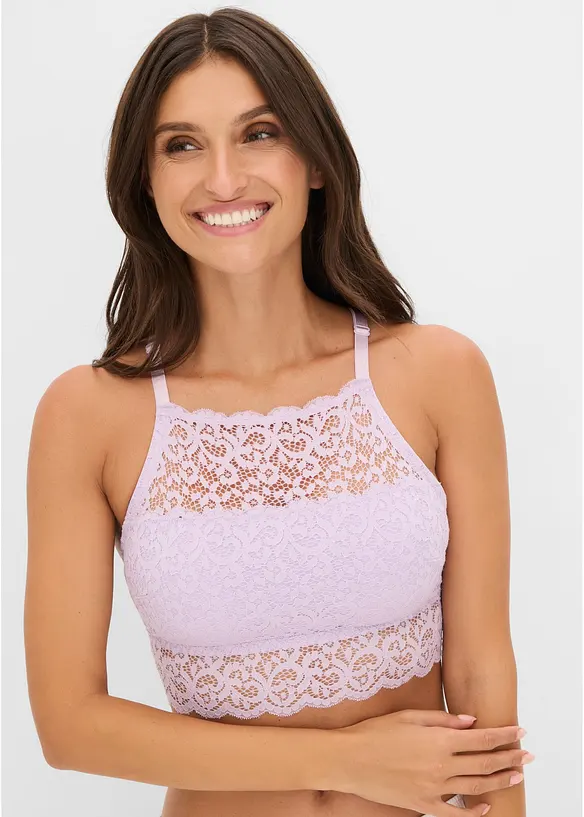 BH-topp av stretchig spets, bonprix