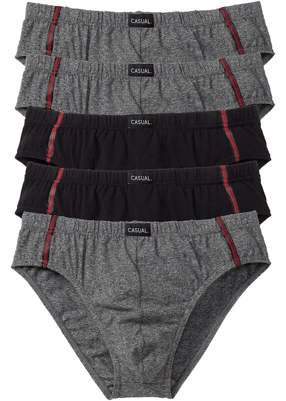 Maxikalsong med bomull (5-pack), bonprix