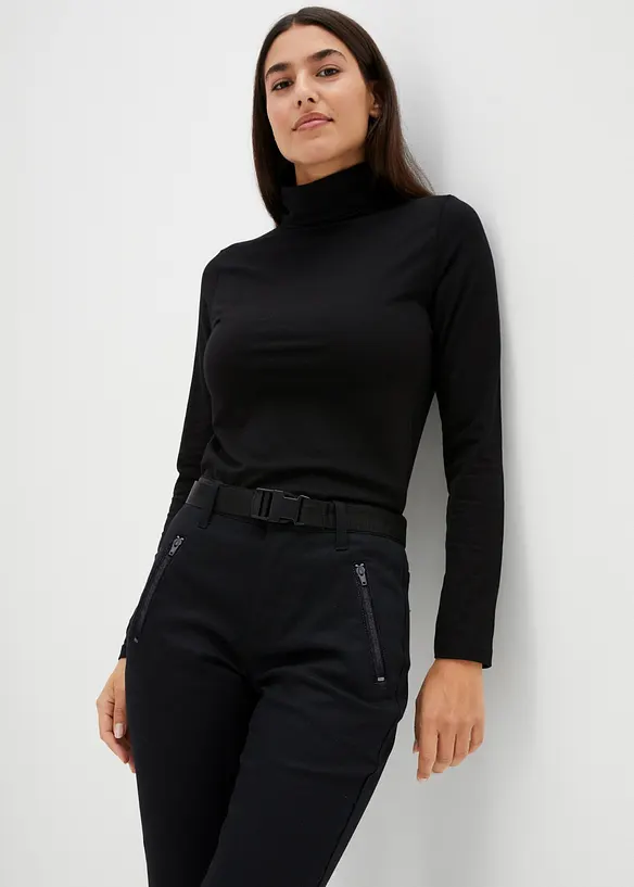 Vattenavvisande funktionsbyxa i stretchig twill med sk&auml;rp, bonprix