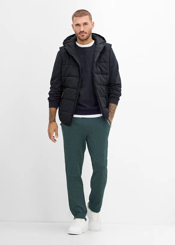 Joggingbyxa, normal passform och raka ben, bonprix