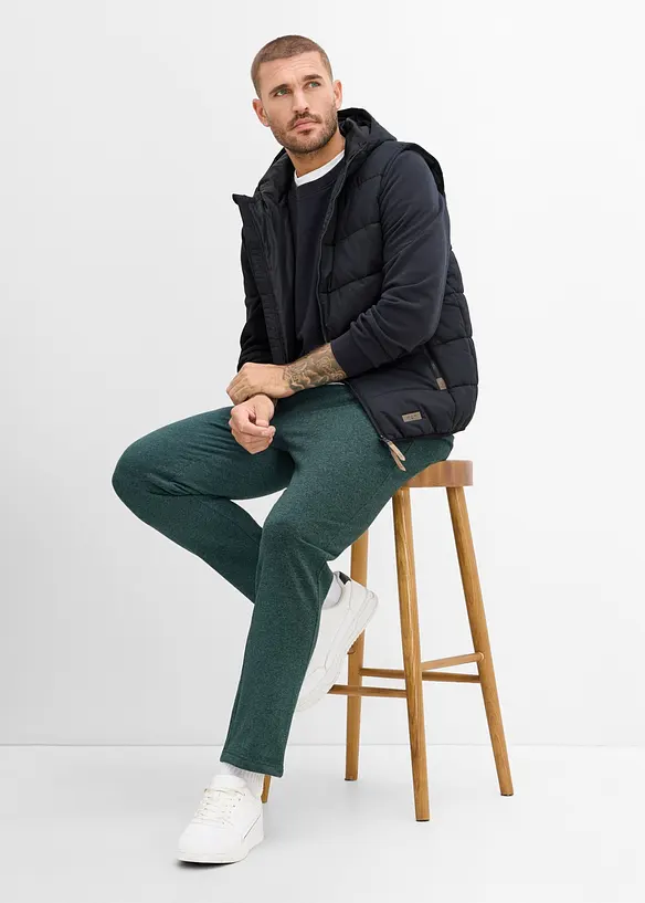Joggingbyxa, normal passform och raka ben, bonprix