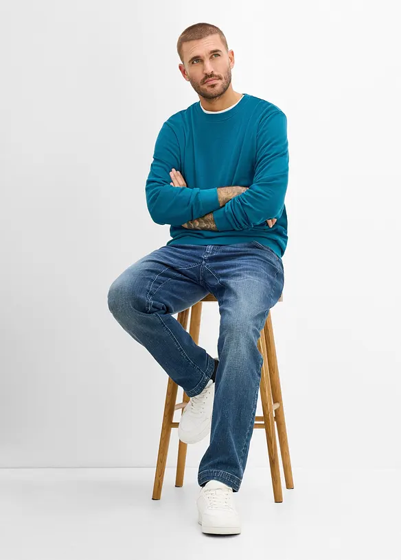 Sweatshirt i Regular Fit, bonprix