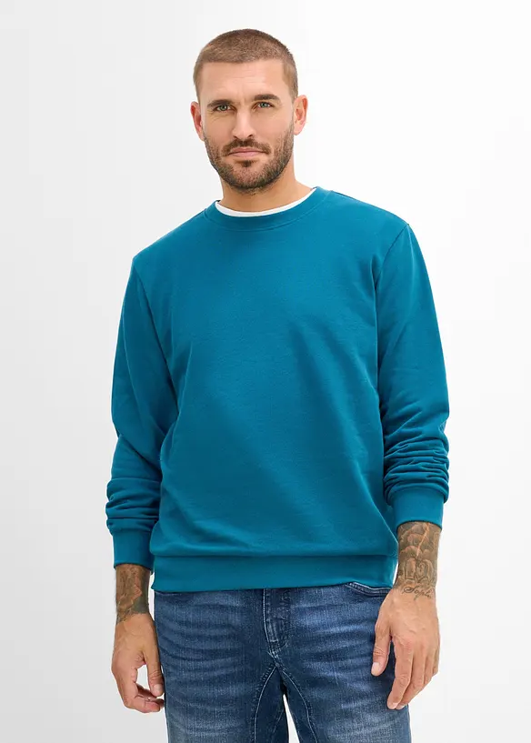 Sweatshirt i Regular Fit, bonprix