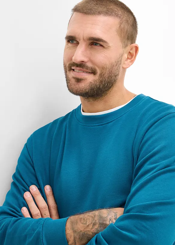 Sweatshirt i Regular Fit, bonprix