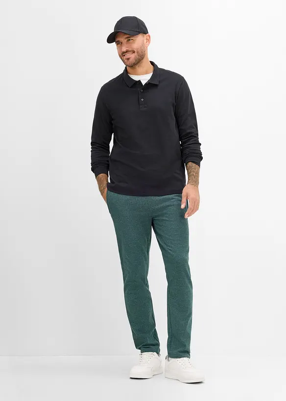 Joggingbyxa med fickor med dragkedja, bonprix