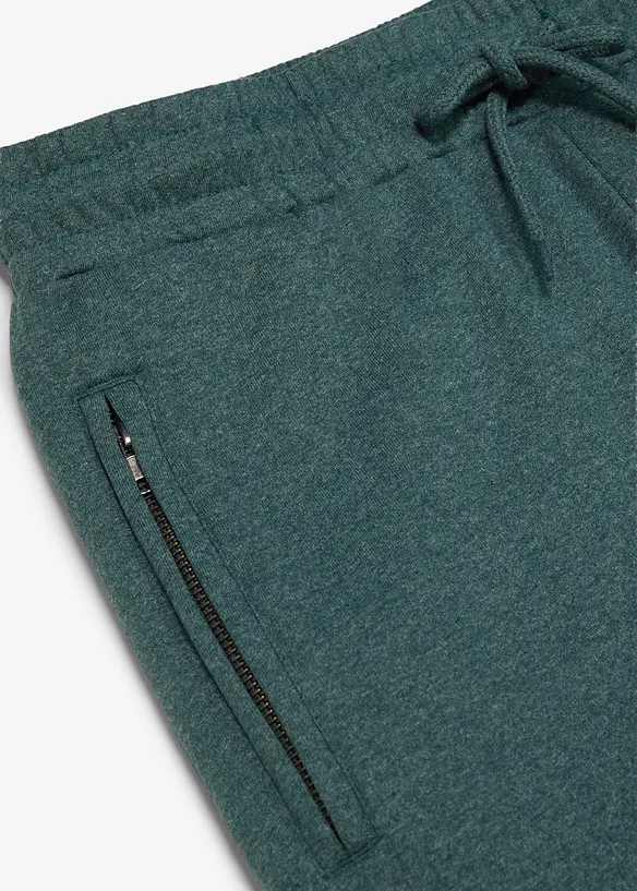 Joggingbyxa med fickor med dragkedja, bonprix