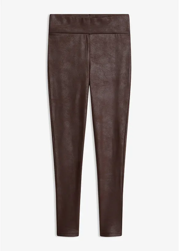 Fodrade leggings med ytskikt, bonprix