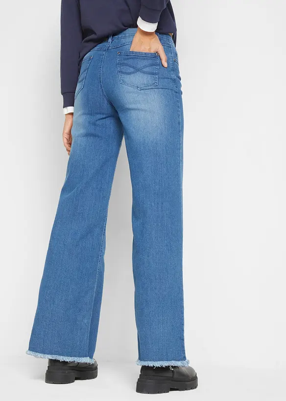 Wide Leg Jeans High Waist, bonprix