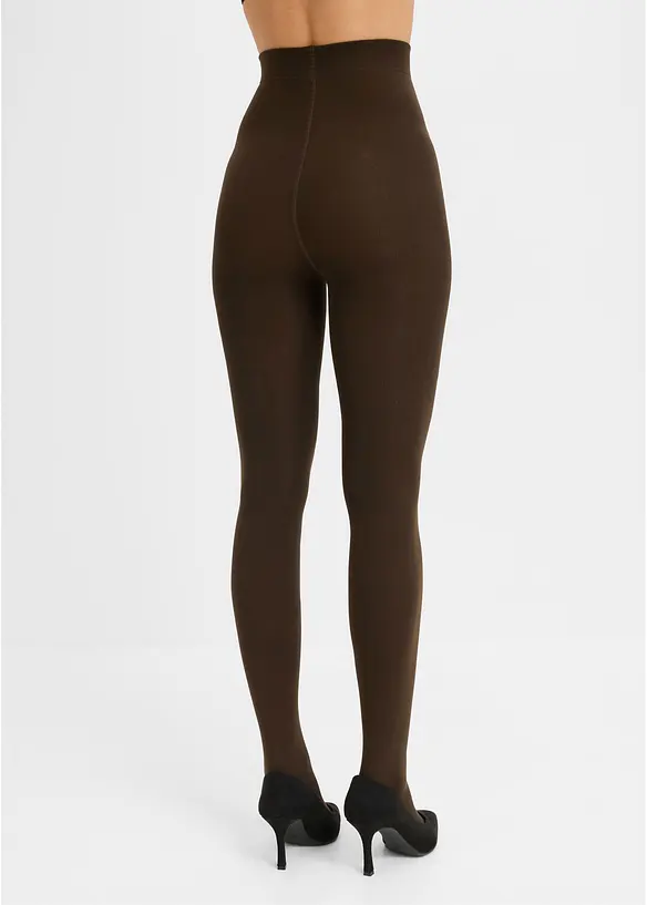 Termostrumpbyxa med mjuk fleece (140 den), bonprix