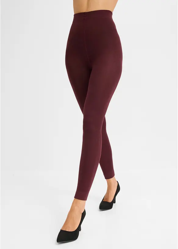 Fleecefodrade leggings 140 DEN, bonprix
