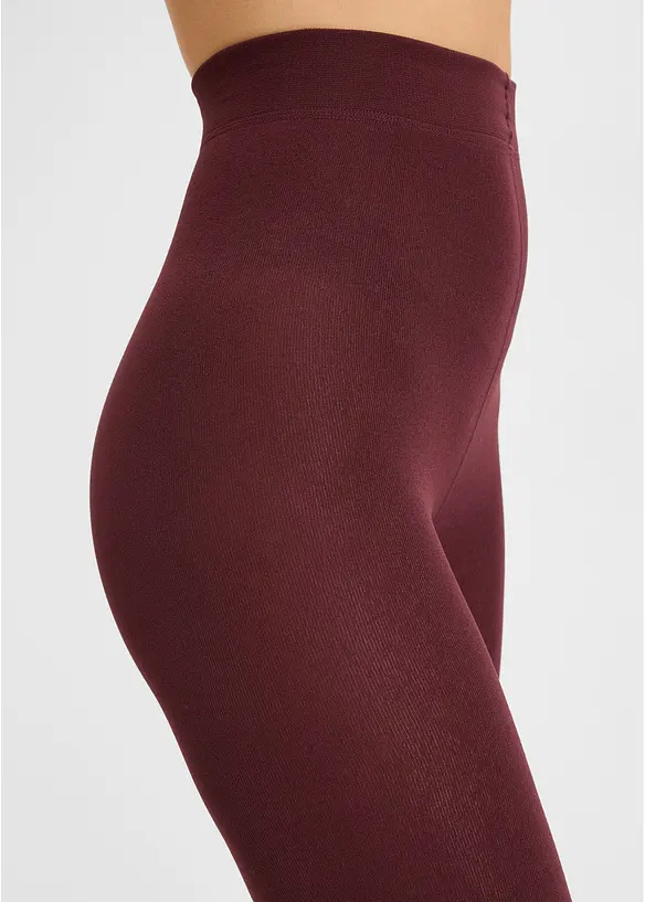 Fleecefodrade leggings 140 DEN, bonprix