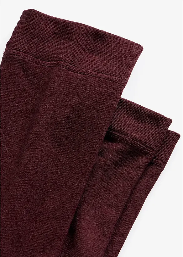 Fleecefodrade leggings 140 DEN, bonprix