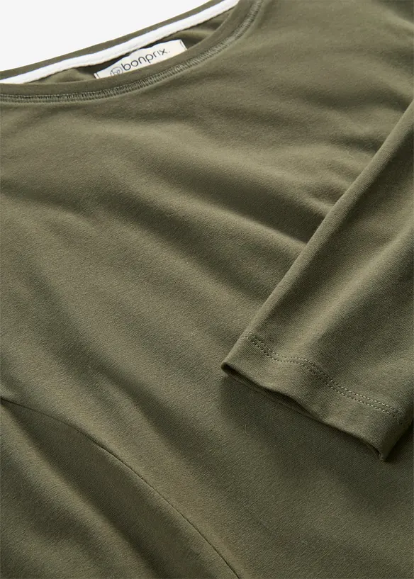 Ballongformad jerseykl&auml;nning, bonprix