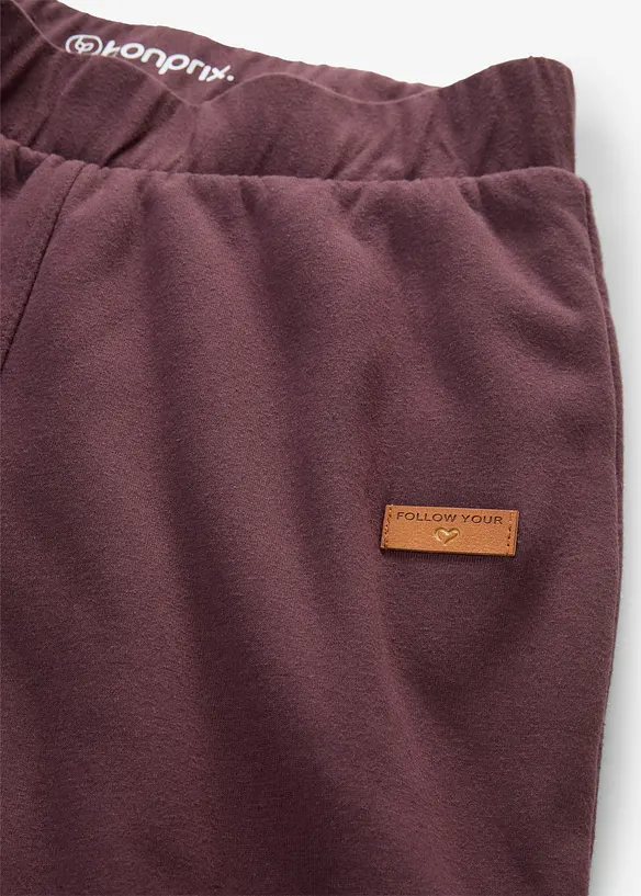 Leggings med teddyfoder, bonprix