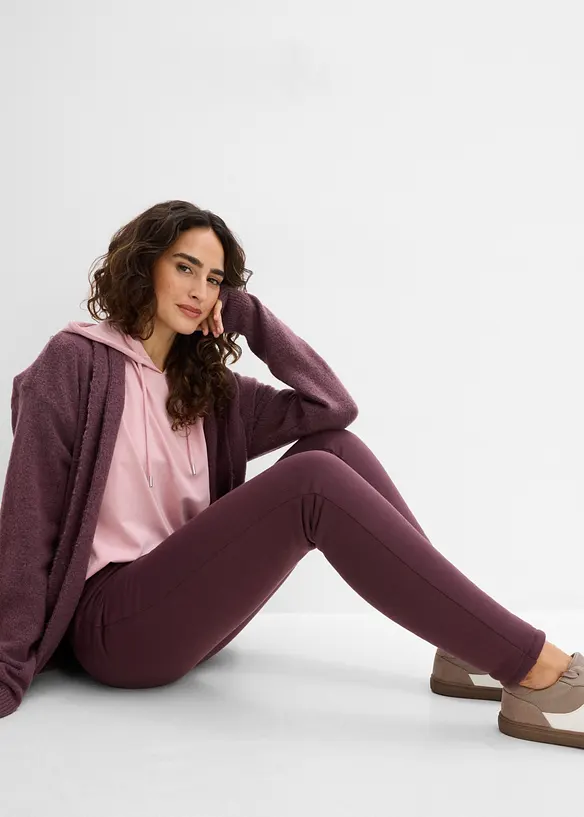 Leggings med teddyfoder, bonprix