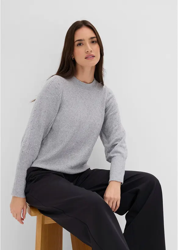 Tr&ouml;ja med h&aring;lm&ouml;nster, bonprix