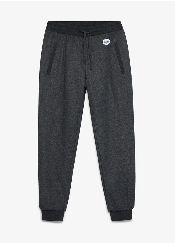 Joggingbyxa med v&auml;rmande teddyfleecefoder, bonprix