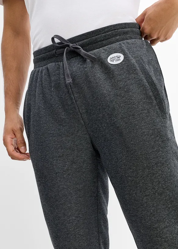 Joggingbyxa med v&auml;rmande teddyfleecefoder, bonprix