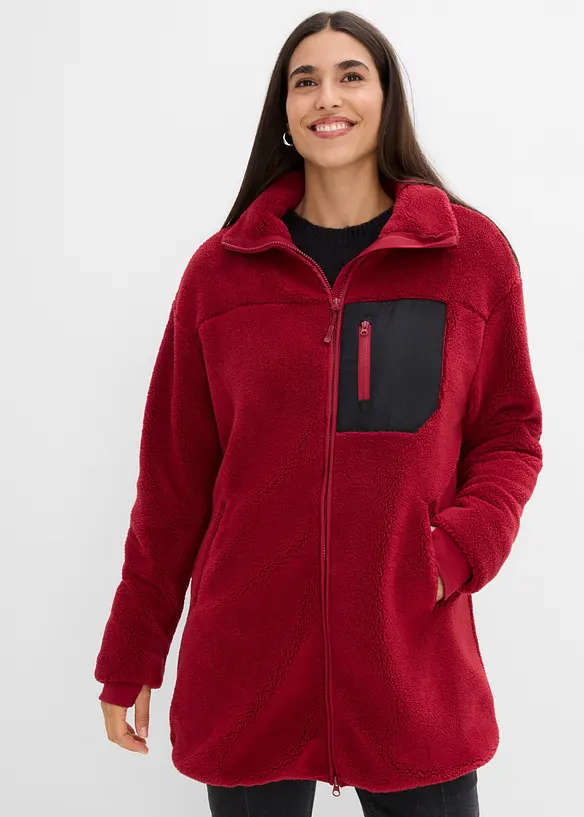 Jacka i teddyfleece, bonprix