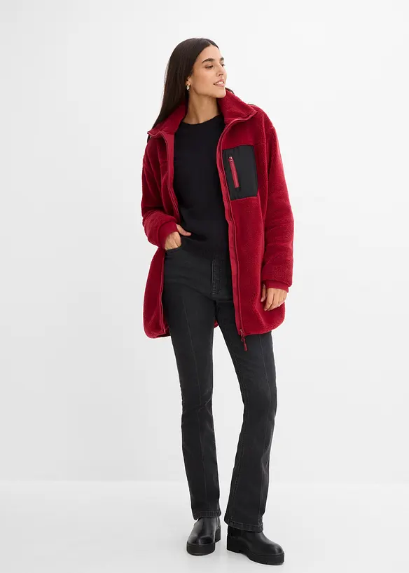 Jacka i teddyfleece, bonprix