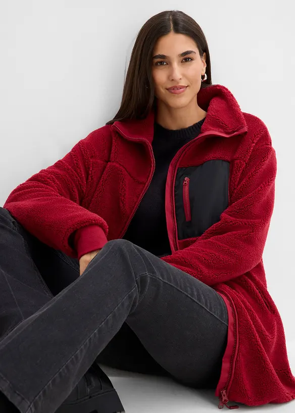 Jacka i teddyfleece, bonprix