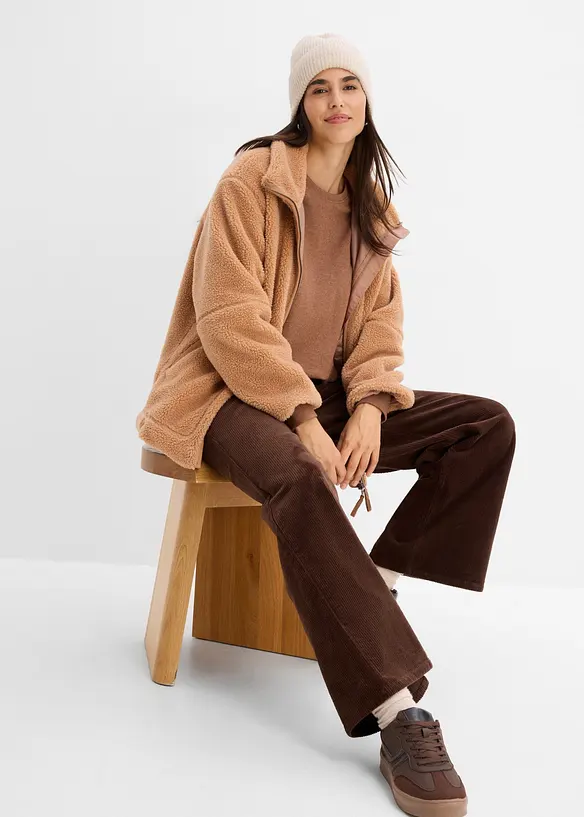 Sweatshirt av bomullsmix, bonprix
