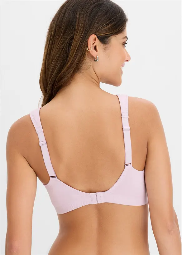 T-shirtbeh&aring; i minimizermodell utan bygel, med bomull (2-pack), bonprix