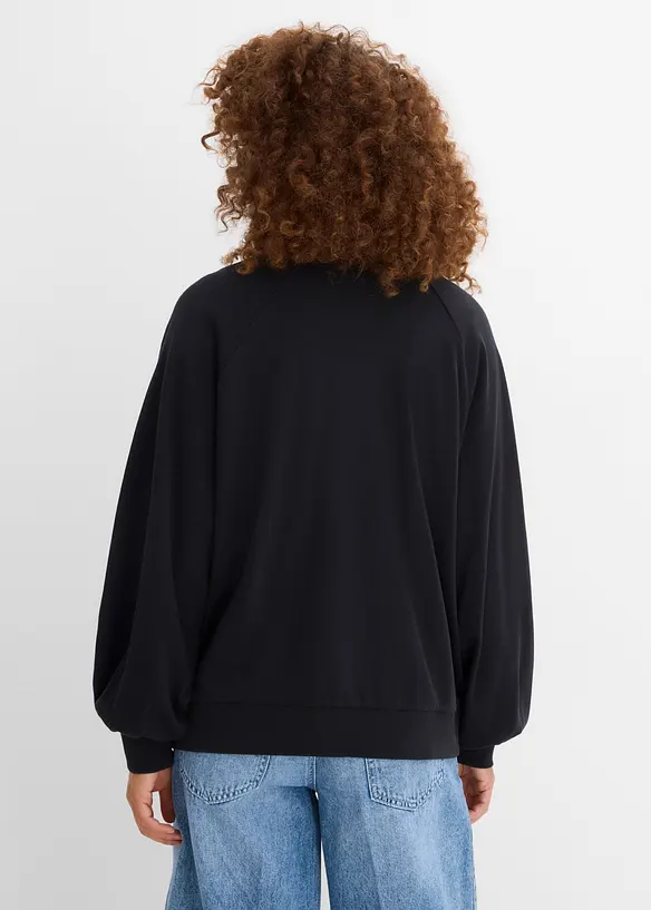 Oversizetopp av ren bomull, bonprix
