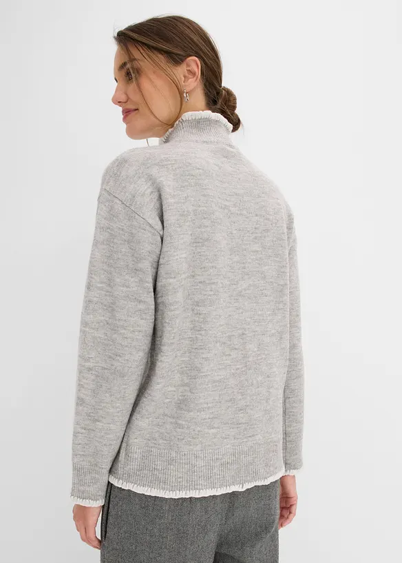 Tr&ouml;ja med st&aring;krage, bonprix