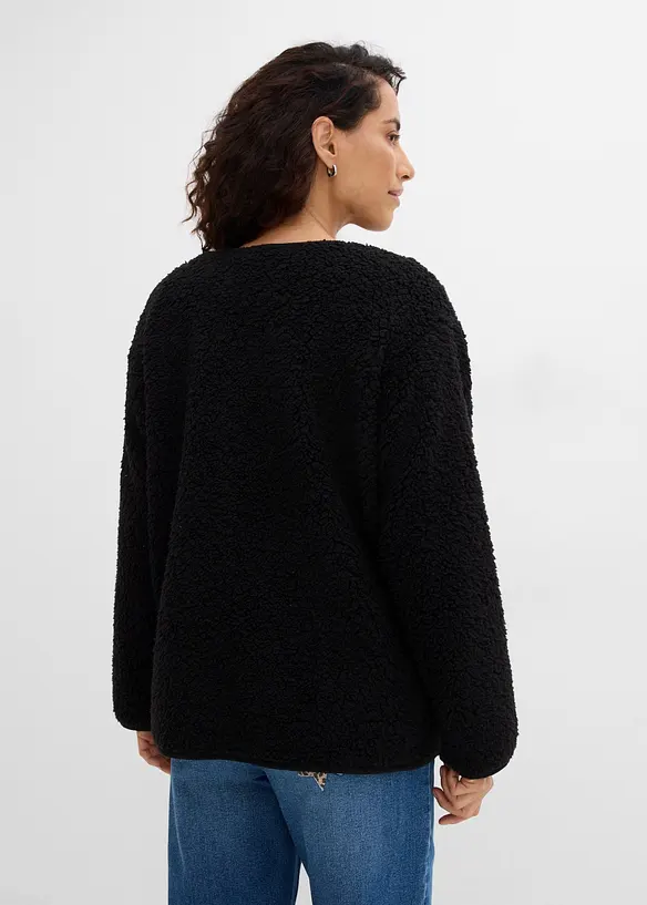Jacka i teddyfleece, bonprix