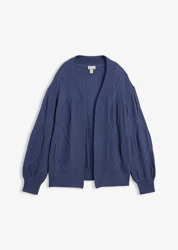 Cardigan med fl&auml;tm&ouml;nster, bonprix