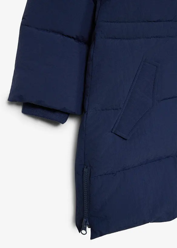Fodrad t&auml;ckkappa med reflexdetaljer, bonprix