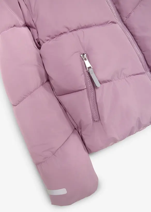T&auml;ckjacka med v&auml;rmande foder och huva, bonprix