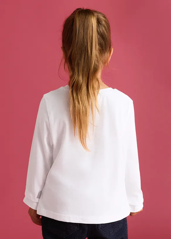 L&aring;ng&auml;rmad topp fr&aring;n Lurchi av mjuk, ekologisk bomull (2-pack), Lurchi