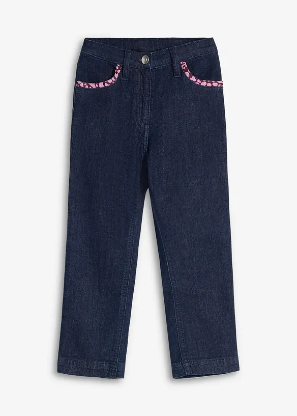 Dra p&aring;-jeans i Slim Fit fr&aring;n Lurchi, Mid Waist, Lurchi