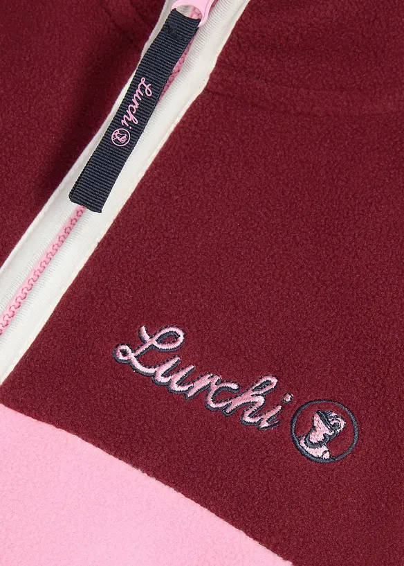 Fleecejacka med kontrasterande detaljer fr&aring;n Lurchi, Lurchi