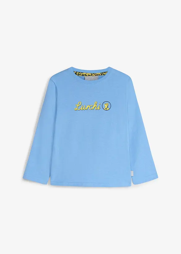 L&aring;ng&auml;rmad topp fr&aring;n Lurchi, av mjuk, ekologisk bomull, Lurchi