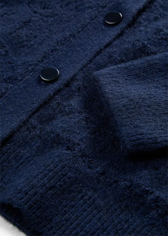 H&aring;lm&ouml;nstrad cardigan, bonprix