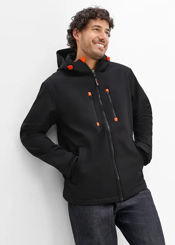 Vattenavvisande softshelljacka, bonprix