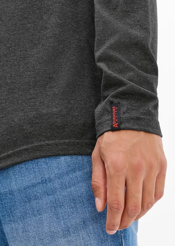 L&aring;ng&auml;rmad T-shirt (2-pack), bonprix