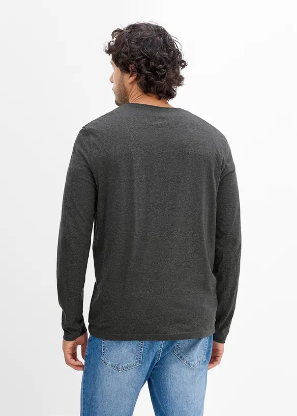 L&aring;ng&auml;rmad T-shirt (2-pack), bonprix