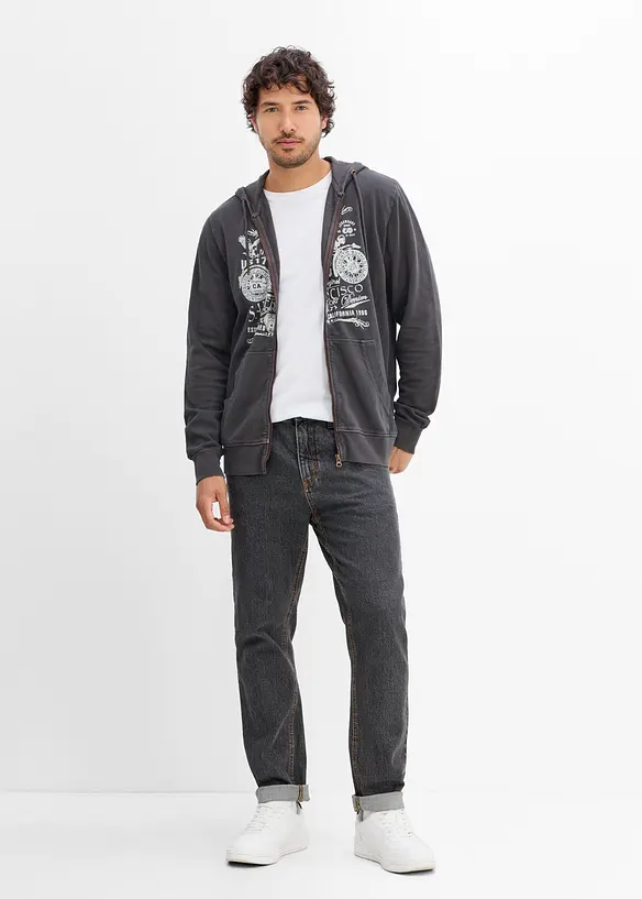 Munkjacka i bomull, bonprix