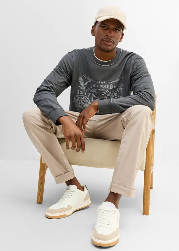 Sweatshirt i bomull, bonprix