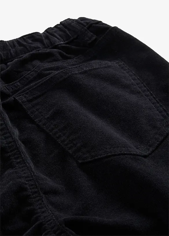 Manchesterbyxa med bootcut i bomullsstretch, bonprix