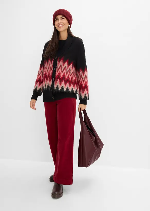 Lusem&ouml;nstrad cardigan, bonprix